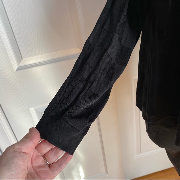 GIORGIO ARMANI BASKET WEAVE OPEN CARDIGAN - Picture 6 of 13